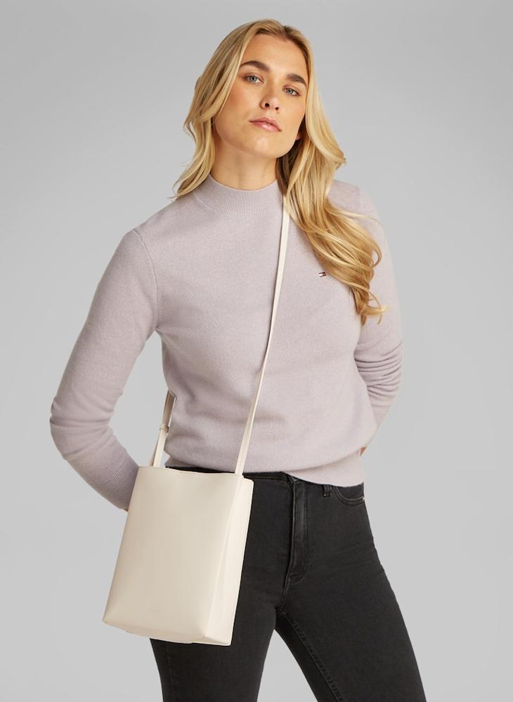CALVIN KLEIN LEATHER CROSSBODY BAG  - Image 5