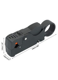 Oubao New Rotary Coax, Cable Stripper (2-Blades Model), Adjust Blades‘ Depth For RG-58 (3C2V), RG6 (5C2V), RG59/62 (4C2V), RG-174 (HT-332D), Model : 332B  - Image 3