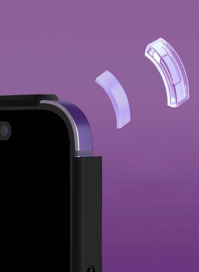 دبليو تيك ابل ايفون 16 2024 غطاء شحن لاسلكي مغناطيسي جلدي فاخر جراب أصلي مقاوم للصدمات MagSafe - أسود - Image 5