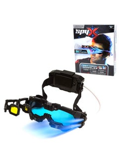 SpyX SpyX / Night Mission Goggles - Spy Kids Goggles Toy + LED Light Beams + Flip Out Scope. Adjustable Spy Lens/Glasses/Eyewear Toy Gadget for Junior Secret Agent Role Play in The Dark  - Image 1