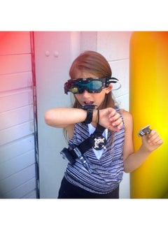 SpyX SpyX / Night Mission Goggles - Spy Kids Goggles Toy + LED Light Beams + Flip Out Scope. Adjustable Spy Lens/Glasses/Eyewear Toy Gadget for Junior Secret Agent Role Play in The Dark  - Image 4