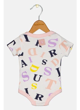 TRUSSARDI Toddlers Girl Allover Printed Bodysuit, Multicolor  - Image 2