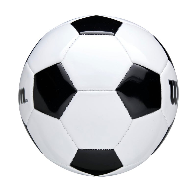WILSON Traditional Soccer Ball - Size 5, Black/White - Image 3