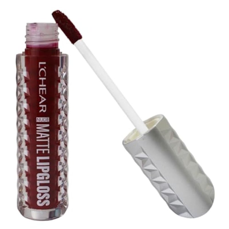 L'chear Lip Gloss Nude Matte Light&Thin Lasting Color Shade Number 4 - Image 1