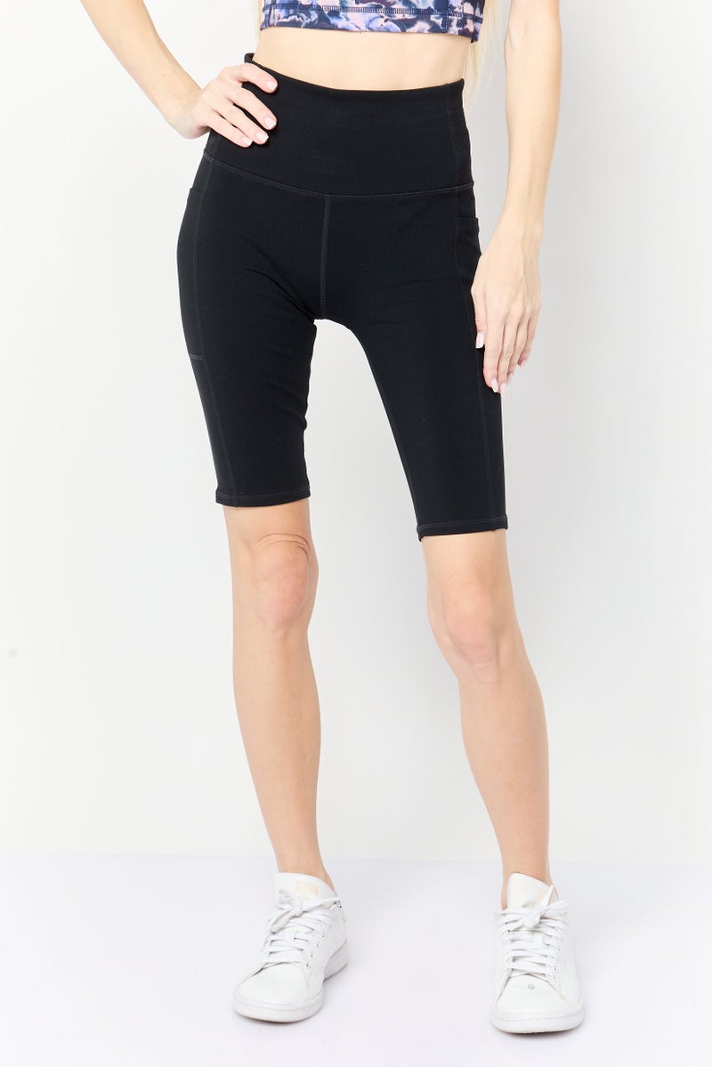 SKECHERS Women Sportswear Fit Walking Shorts, Black - Image 1