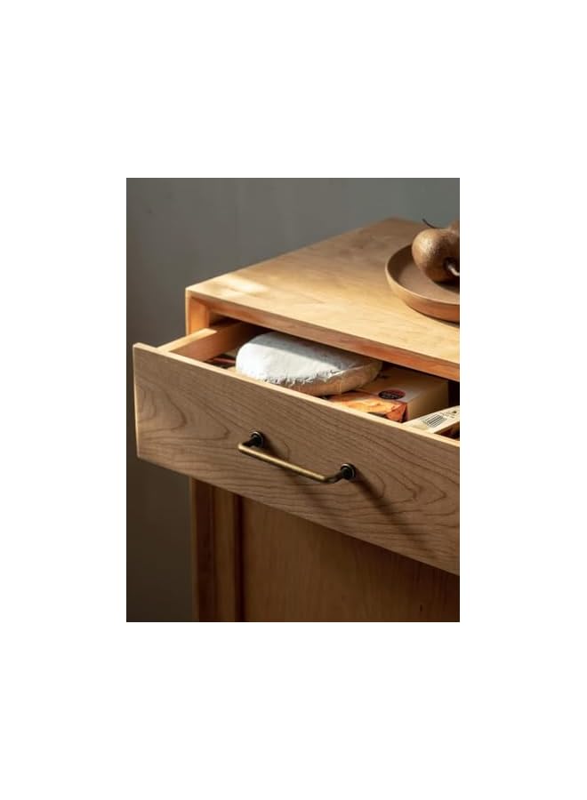 PROMASS Antique Brass Cabinet Bar Pulls 3.78" Hole Center 5 Pack Classic Vintage Retro Drawer Handles Kitchen Cupboard Bathroom Dresser Cabinet Hardware - Image 4