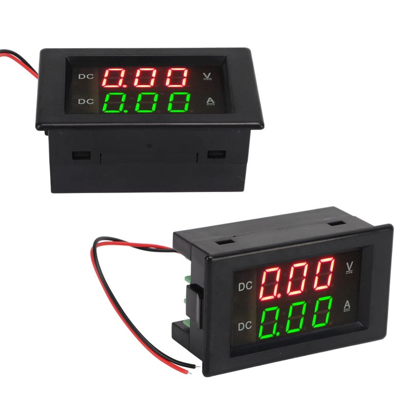 Dual LED Digital Voltage Current Meter 0 300V 50A Ammeter for Solar Battery EV Systems - Image 4