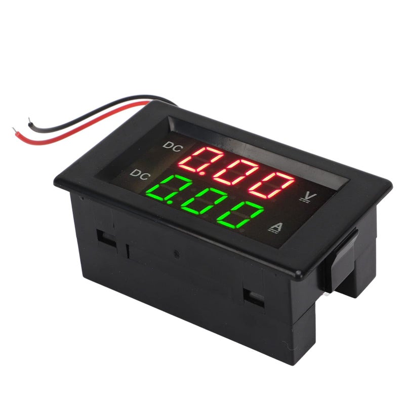 Dual LED Digital Voltage Current Meter 0 300V 50A Ammeter for Solar Battery EV Systems - Image 2
