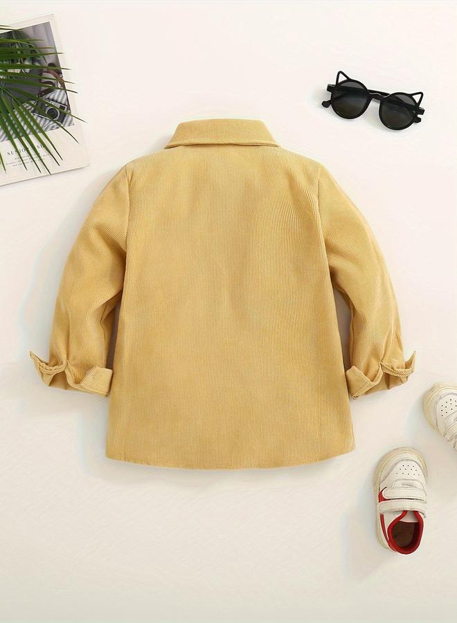 Take Two Textured Button Up Pocket Detail Jacket - Image 3