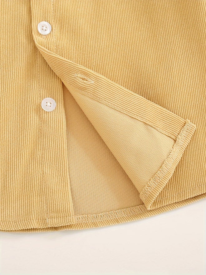 Take Two Textured Button Up Pocket Detail Jacket - Image 5