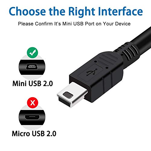 FEDUS 3 Meter USB 2.0 A to Mini 5 pin B USB Charger Cable for External HDDS/Camera/Card Readers/video game - Image 2