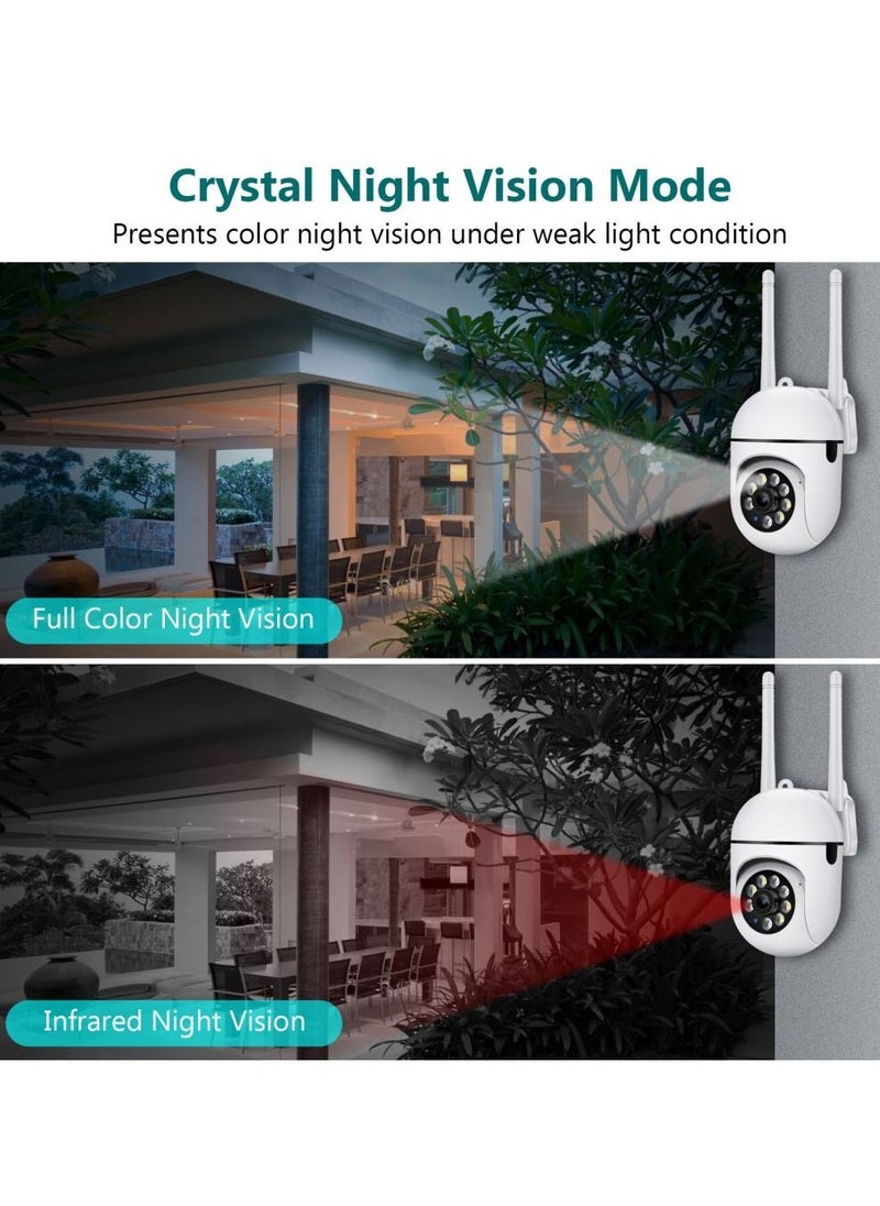 Crony - NIP-27 V380 APP 1080P Full color Wireless Camera HD IP Wireless CCTV Camera Waterproof Outdoor WiFi CCTV Security Cameras - Image 1