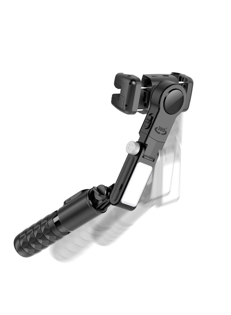 DUSALA Q18 Desktop Gimbal Stabilizer Fill Light Selfie Stick Tripod - Image 3