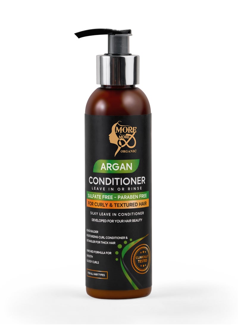 MC Organic MC Organic Argan Oil Conditioner – Deep Moisturizing & Repair | Nourishes, Softens & Strengthens Hair | Enhances Shine & Smoothness | Sulfate & Paraben-Free | Anti-Frizz & Detangling | 250m - Image 1