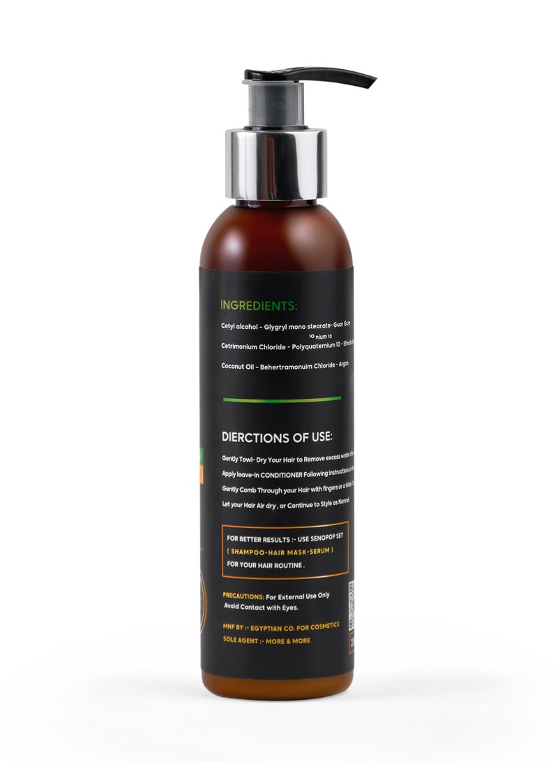 MC Organic MC Organic Argan Oil Conditioner – Deep Moisturizing & Repair | Nourishes, Softens & Strengthens Hair | Enhances Shine & Smoothness | Sulfate & Paraben-Free | Anti-Frizz & Detangling | 250m - Image 2