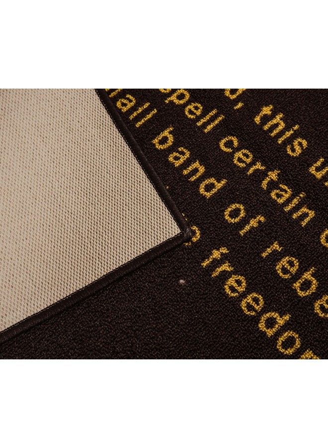 STAR WARS : Return Of The Jedi Title Crawl Printed Area Rug ; Indoor Floor Mat Accent Rugs For Living Room And Bedroom Home Decor For Kids Playroom ; Movie Gifts And Collectibles ; 27 X 77 Inches - Image 4
