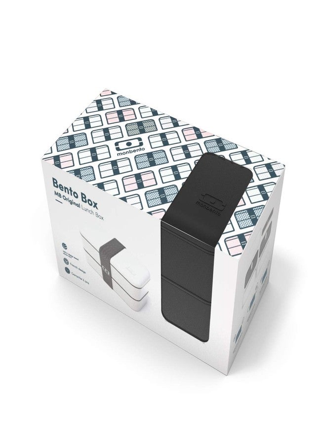 monbento - MB Original Black bento box - 2 tier leakproof lunch box for work/school lunch packing and meal prep - BPA free - Food grade safe food containers - Image 4