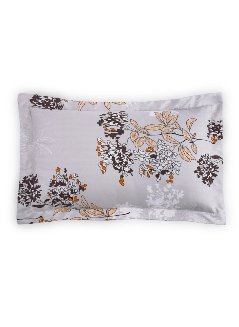 Master Home Textile - Microfiber Printed Comforter Sets, Fits 120 x 200 cm Single Size Bed, 4 Pcs, With Soft Filling, Celine Series - Image 1