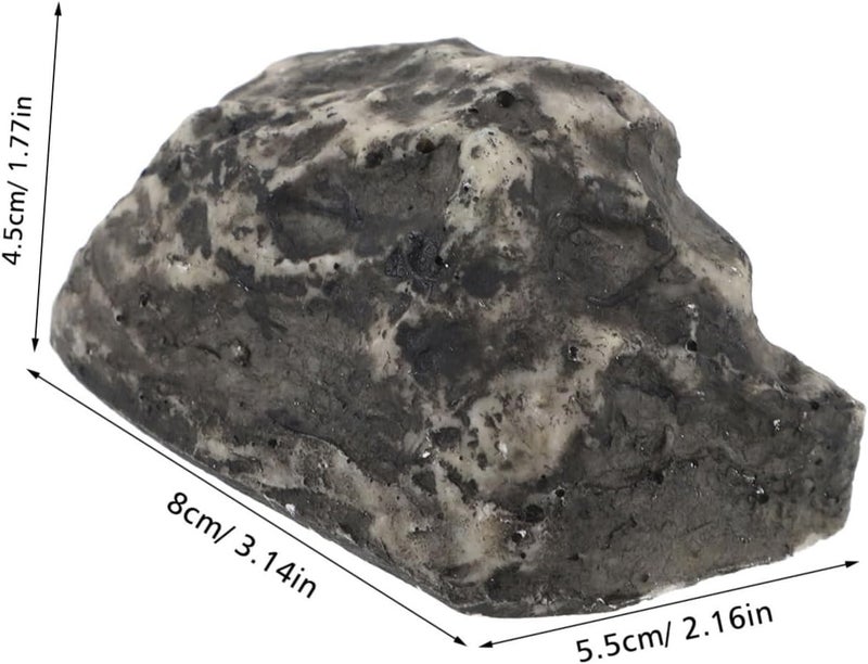 VOSAREA Realistic Fake Rock Key Hider for Outdoor Use – Stone-Look Key Storage Case to Safely Hide Spare Keys in Your Garden or Yard – Durable and Weather-Resistant Design - Image 3