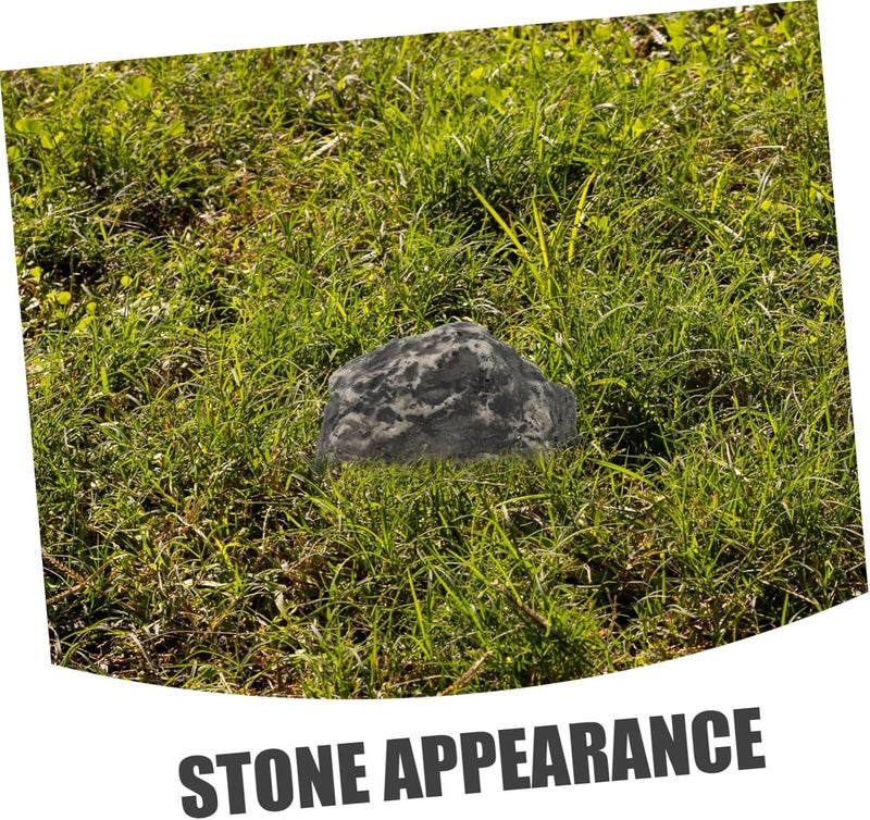 VOSAREA Realistic Fake Rock Key Hider for Outdoor Use – Stone-Look Key Storage Case to Safely Hide Spare Keys in Your Garden or Yard – Durable and Weather-Resistant Design - Image 5