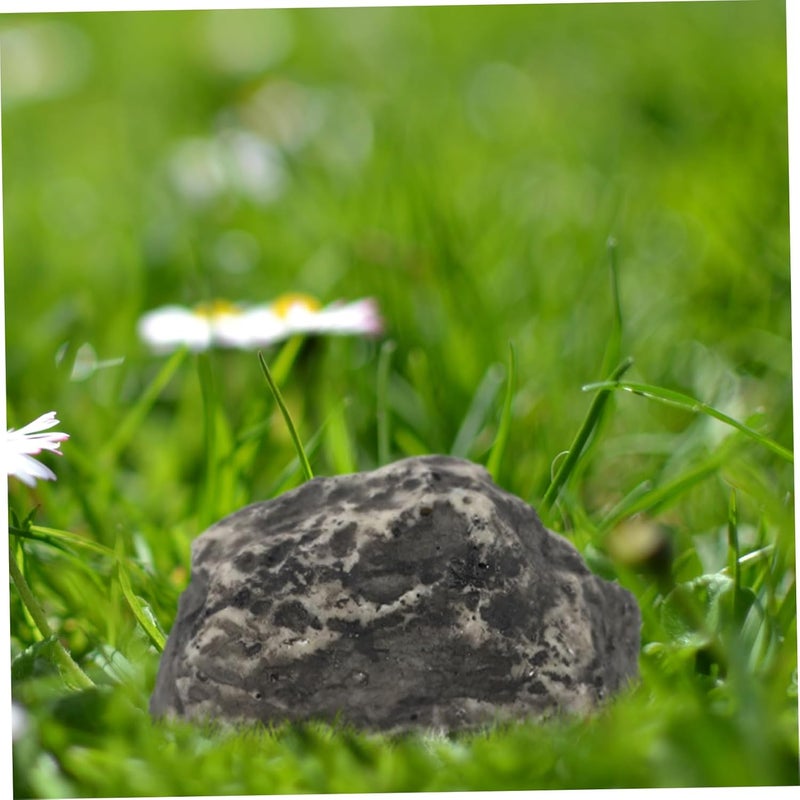 VOSAREA Realistic Fake Rock Key Hider for Outdoor Use – Stone-Look Key Storage Case to Safely Hide Spare Keys in Your Garden or Yard – Durable and Weather-Resistant Design - Image 2