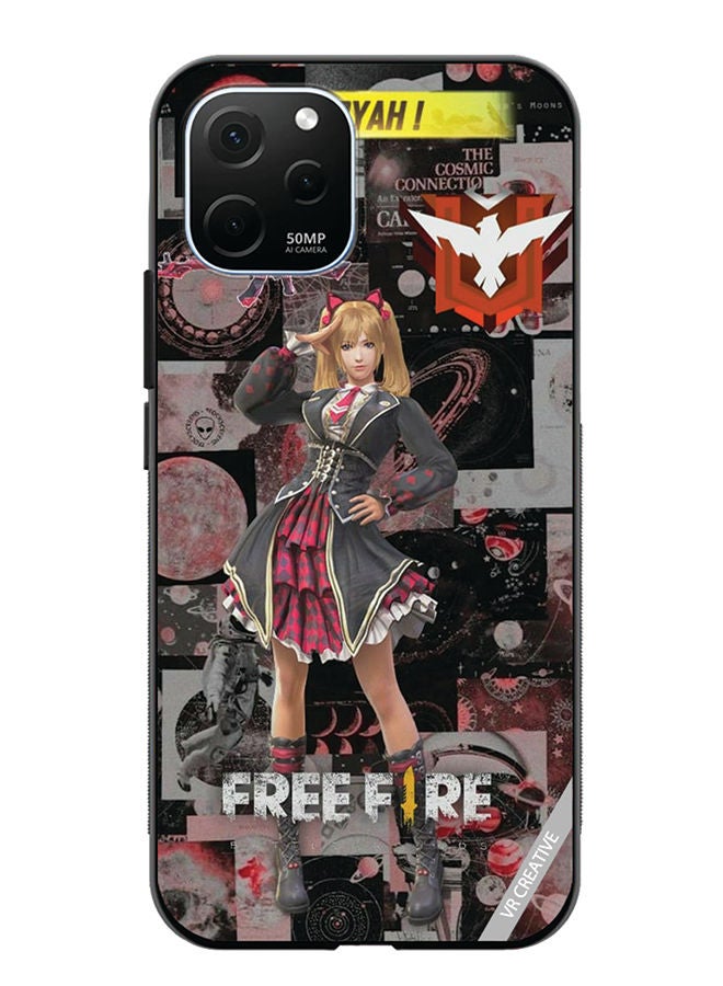 VR CREATIVE Protective Case Cover For Huawei Enjoy 50z Freefire Design Multicolour - Image 1
