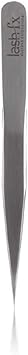 Lash FX Straight Lash Extension Tweezers Silver
