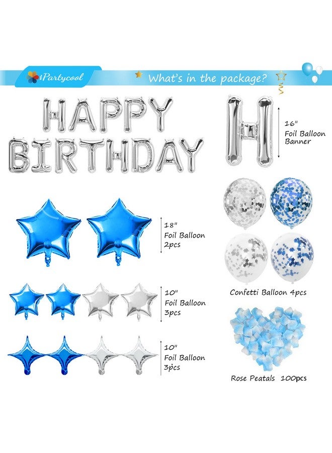 iPartyCool Aluminum Foil Banner Balloons -HB2S - Image 3