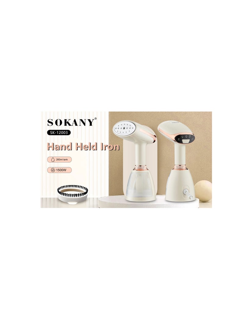 سوكاني SK-12003 ‫١٥٠٠وات ٢٥٠مم‬ ‫مكواه بخار ملابس‬  - Image 2