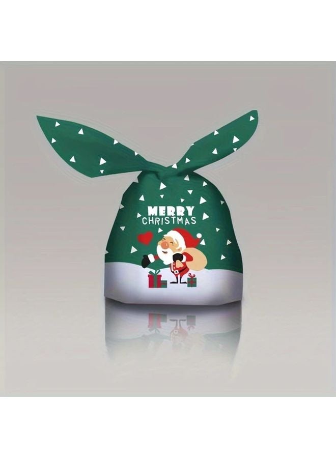 Christmas Rabbit Ears Bag EVA Material Cookie Packaging With Snowflake Design - Image 5