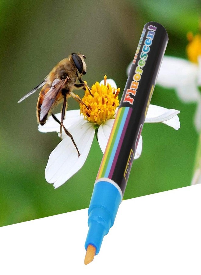 Fockety Bee Queen Marker Pen Paint Tool Set, Durable Queen Bee Marking Pen Set, Colorful 1Pc Water-Based for Marking The Queen Bee Beekeeping(blue) - Image 2