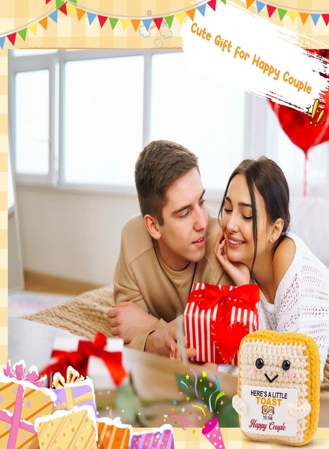MAMAGIFTREE Funny Wedding Gifts for Couple, Unique Engagement Gift for Bride and Groom, Cute Mr and Mrs Decor, Bridal Shower, Anniversary, Marriage Congratulations Present - Image 4