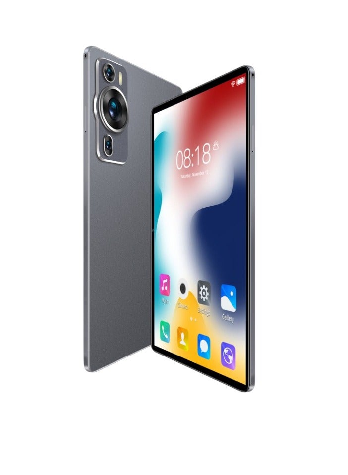 AROAQ P60 Pro 4G Wifi Android Tablet, 10.1 Inch Screen Octa Core Ultra Slim Mobile Phone Tablet, Multifunctional Dual Camera Touch Screen Pad, (1pc, Grey, 4GB RAM 64GB ROM (6771, 10)) - Image 1