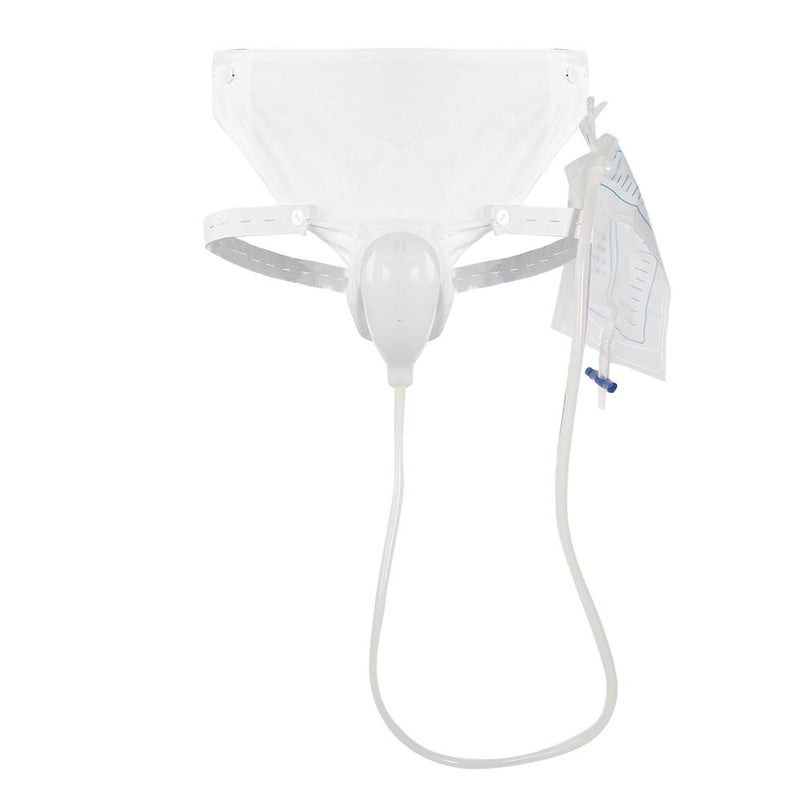 klarako Condom Catheters Silicone Urine Collector Adults Male Man Woman Elderly Wearable Urinal Urine Bags with Urine Catheter Bags Condum Female External Catheter Self Catheters Tubes(Elderly Men) - Image 1