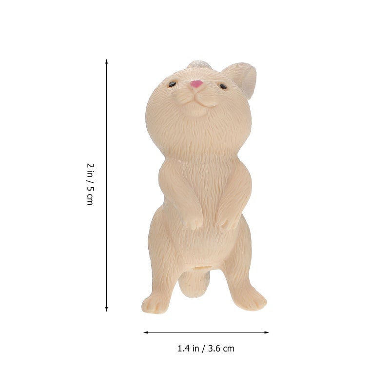 7Pcs Three-Dimensional DIY Landscape Decor Bunny Shape Adorn - Image 2