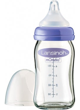 Lansinoh زجاجة لانسينوه زجاجية سعة 160 مل  - Image 2