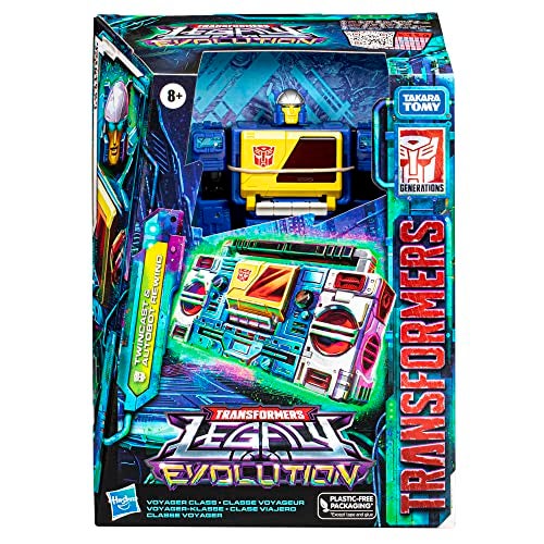 Transformers Toys Legacy Evolution Voyager Twincast and Autobot Rewind Toy 7inch Action Figures for Boys and Girls Ages 8 and Up - Image 5