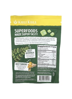 Kuli Kuli Kuli Kuli, Super Gummies, Moringa & Turmeric, Lemon, 60 Superfood Gummies  - Image 2