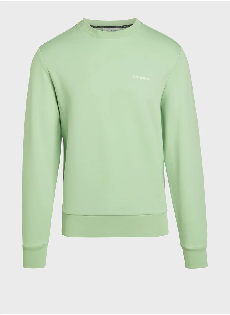 CALVIN KLEIN Micro Logo Repreve Sweatshirt