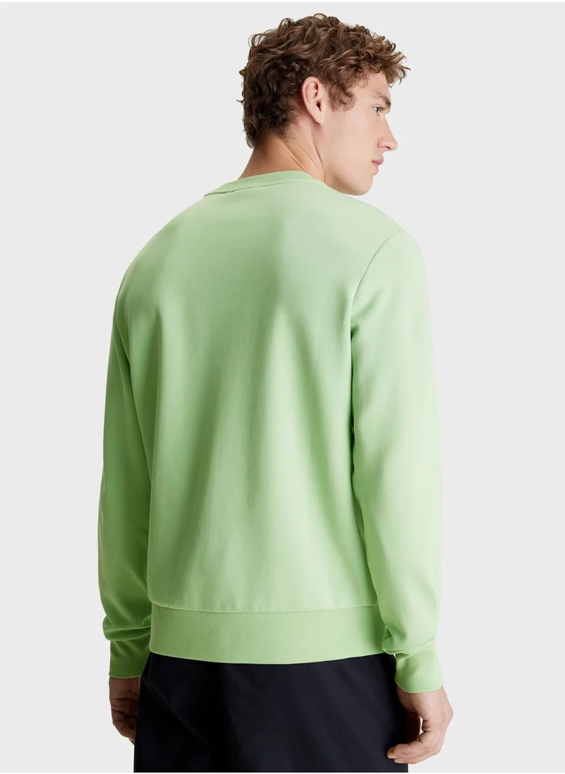 CALVIN KLEIN Micro Logo Repreve Sweatshirt