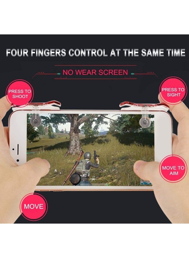 Mobile Game Controller with Shooting Operational Aim Buttons and Sensitive Stick (PUBG , FORTNITE)Mobile Game Triggers for iOS, Android, Mac All Device Sizes - Image 5