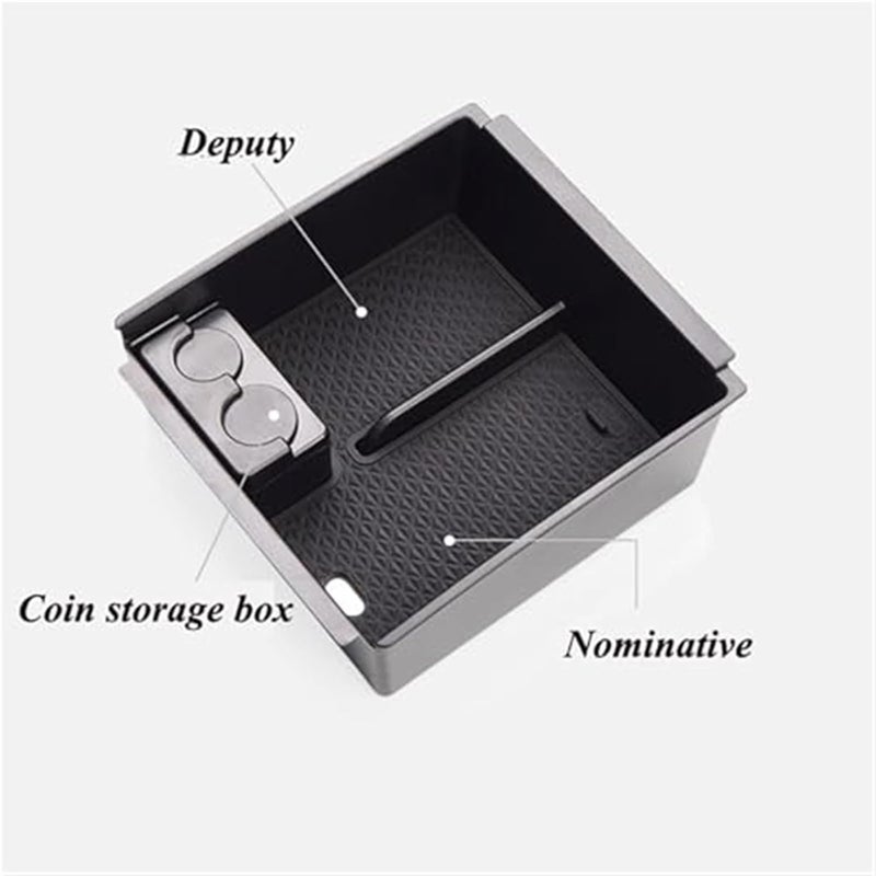QASULER Car Center Console Armrest Storage Box - Image 3