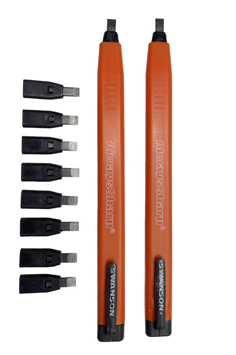 Swanson Tool Co. , Inc Swanson Tool Co S0101CP216 Value Pack includes 7-Inch Speed Square with Blue Book and 2-Pack AlwaysSharp Carpenter Pencils with Extra Black Graphite Replacement Tips - Image 5
