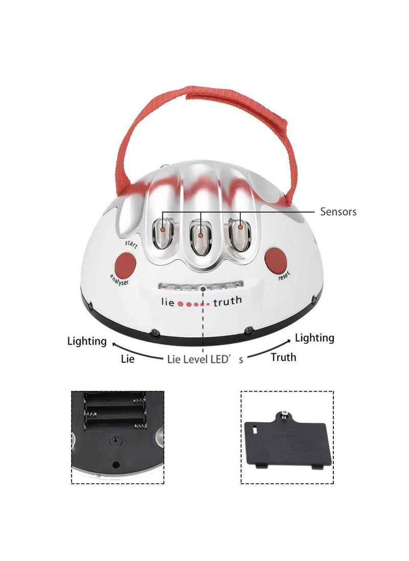 null - Electric Shock Lie Detector Test Interesting Liar Detector Game for Family Party Bar Polygraph Test Truth Or Dare Game - Image 1