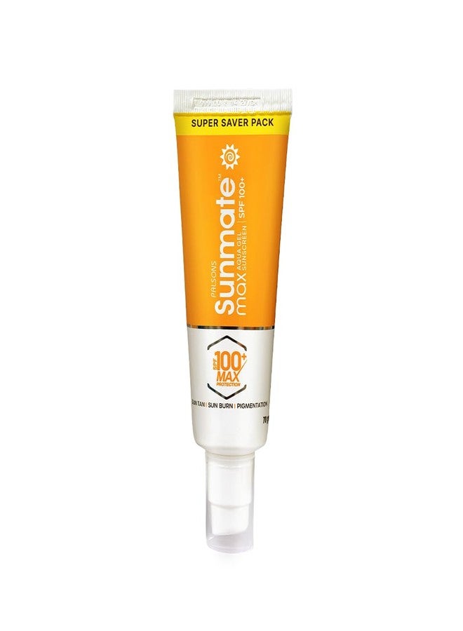 صن مايت واقي شمس صن ميت ماكس SPF 100+ PA++++ واسع الطيف | خالٍ من الزيوت، بلمسة نهائية مطفية، لا يترك أي أثر أبيض | للبشرة الحساسة والمتصبغة | 70 غرام - Image 1