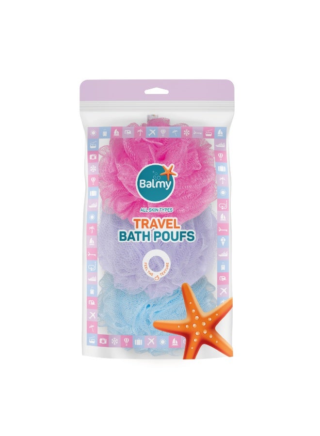 Balmy Travel Pouf Set (3 Poufs)