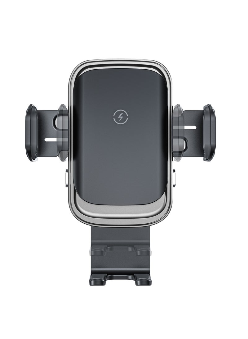GULFLINK Car Charger For Magnetic Wireless Car Phone Holder Automatic Clamp Wireless Charger 15W Fast Charging For iPhone  - Image 1