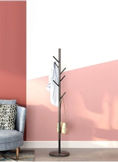 Generic Multifunction Coat Rack, Standing Metal Clothes Rack Hat Hanger, Metal Rack Hanger Hook Stand  - Image 1
