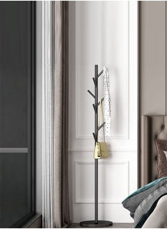 Generic Multifunction Coat Rack, Standing Metal Clothes Rack Hat Hanger, Metal Rack Hanger Hook Stand  - Image 2