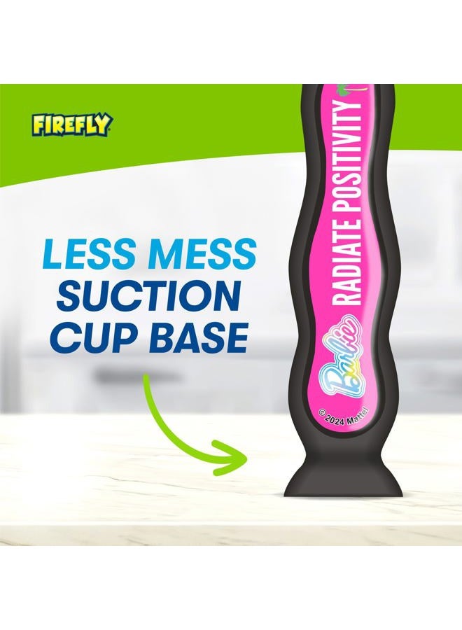 Firefly Barbie Toothbrush Value Pack, Soft Bristle Toothbrush for Kids 3+, 3 Ct - Image 4